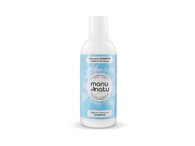 MANU NATU Naturalny Szampon z olejem konopnym interakcje ulotka szampon - 200 ml