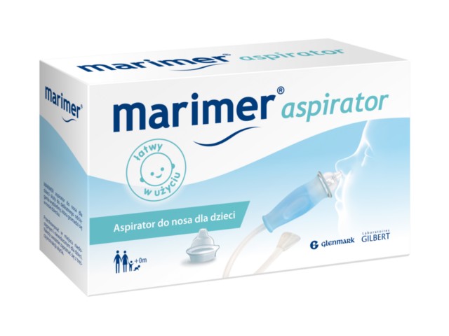 Marimer Aspirator do nosa dla dzieci interakcje ulotka aspirator  1 szt.