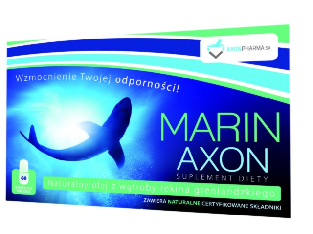 MARIN AXON interakcje ulotka kapsułki miękkie - 60 kaps. (6 blist. po 10 kaps.)