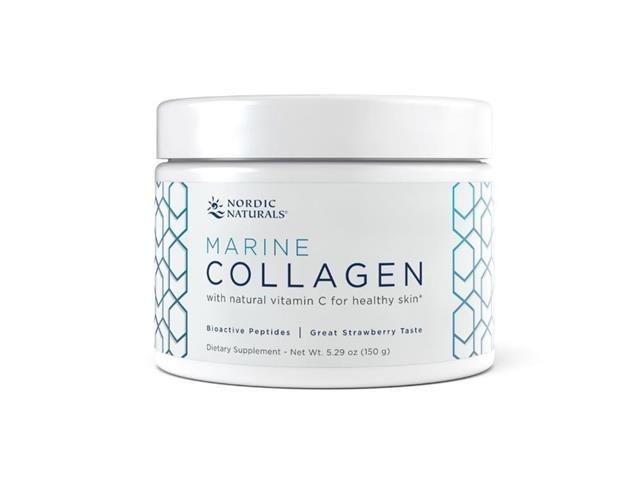 Marine Collagen strawberry interakcje ulotka proszek  150 g