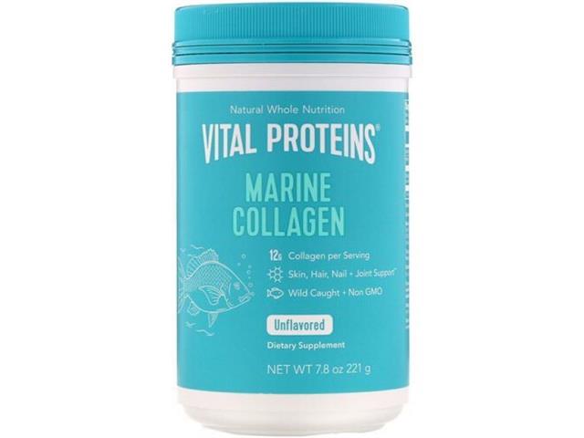 Marine Collagen Unflavoured interakcje ulotka proszek - 221 g