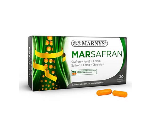 Marsafran interakcje ulotka kapsułki - 30 kaps.
