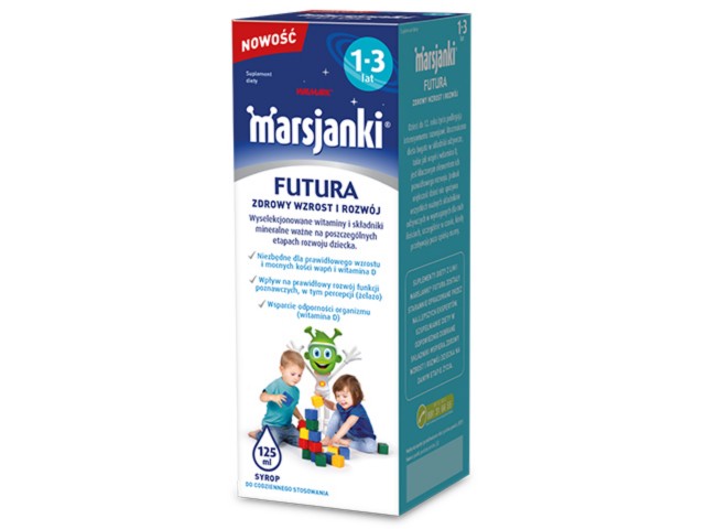 Marsjanki Futura 1-3 interakcje ulotka syrop  125 ml