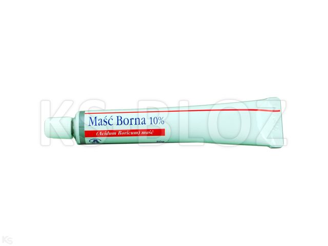 Maść Borna Aflofarm interakcje ulotka maść 10 % 20 g (tub.)