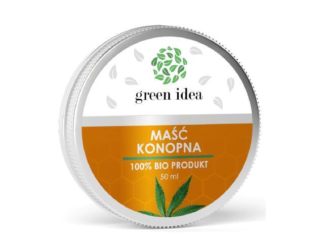 Maść Konopna 100% Bio Produkt Green Idea interakcje ulotka   50 ml