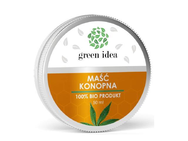 Maść Konopna 100% Bio Produkt Green Idea interakcje ulotka maść - 50 ml