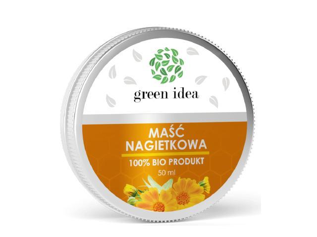 Maść Nagietkowa 100% Bio Produkt Green Idea interakcje ulotka maść  50 ml