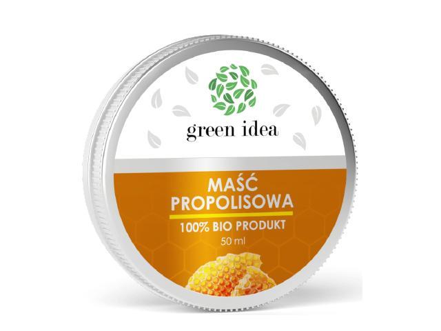 Maść propolisowa 100% Bio produkt Green Idea interakcje ulotka   50 ml