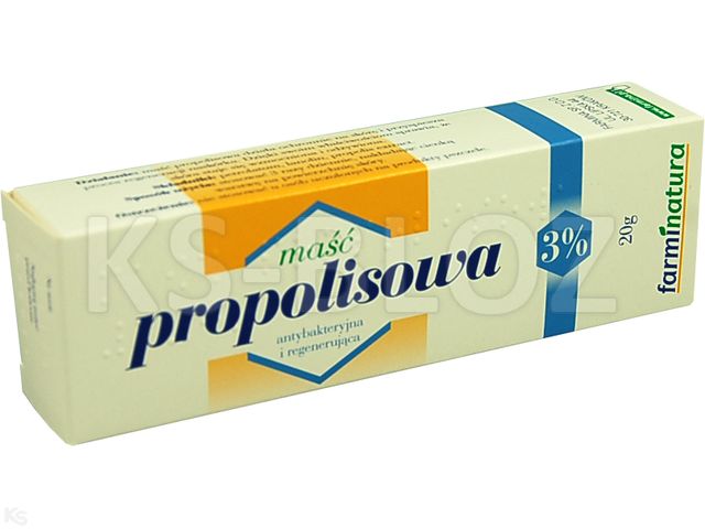 Maść Propolisowa 3% interakcje ulotka maść  20 g