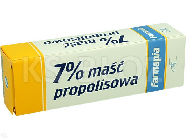 Maść Propolisowa 7% interakcje ulotka   30 g