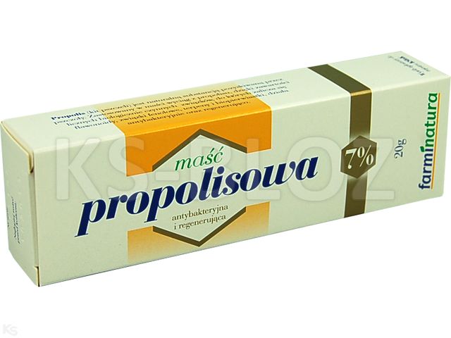 Maść Propolisowa 7% interakcje ulotka maść - 