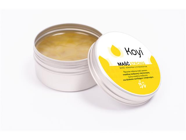 Maść Strong Maść Konopna z Żywokostem interakcje ulotka maść - 80 ml