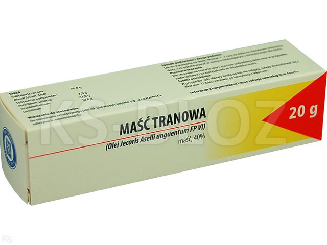 Maść Tranowa interakcje ulotka maść - 20 g