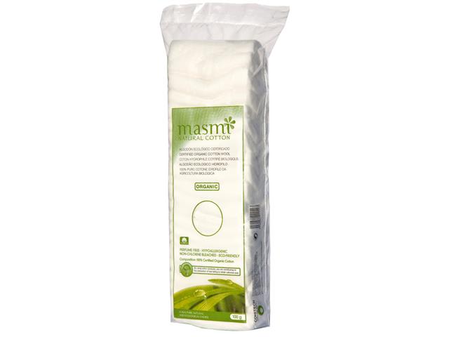 MASMI Organiczna wata w formie taśmy zig-zag 100% bawełny organicznej interakcje ulotka wata - 100 g