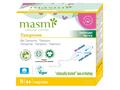 Masmi Tampony regular organiczne bez aplikatora 100% bawełny interakcje ulotka tampon  18 szt.