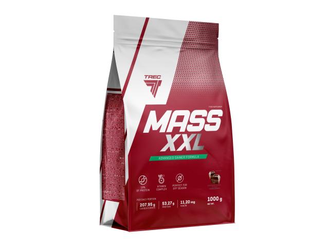 Mass XXL o smaku czekoladowym interakcje ulotka proszek - 1 kg