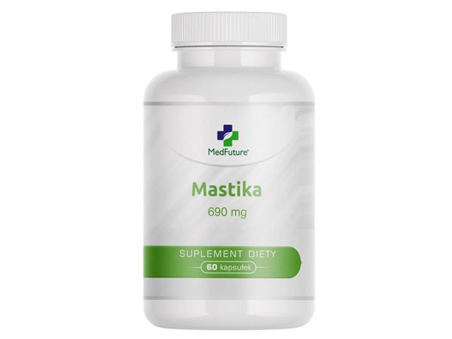 Mastika 690 mg interakcje ulotka kapsułki  60 kaps.