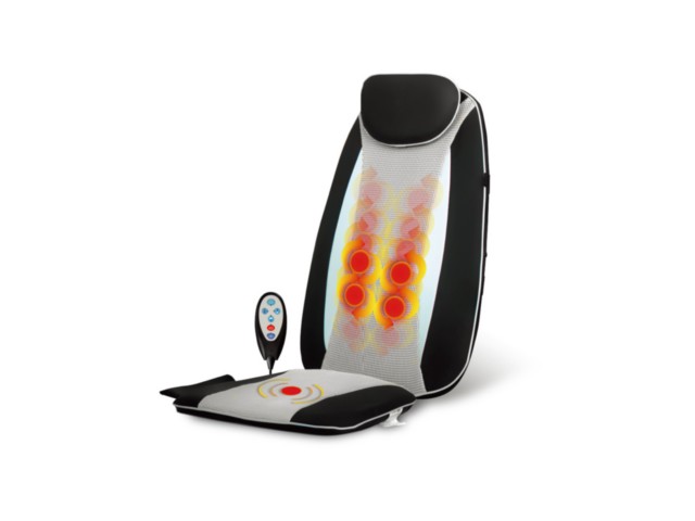 Mata masująca MEDIVON CF-2606HM-PK SHIATSU+podgrz.+wibracje kolor czarno-szary interakcje ulotka  - 1 szt.