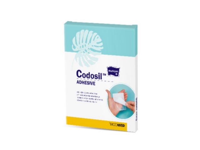 Matopat Codosil Adhesive Opatrunek silikonowy 7 14 cm interakcje ulotka opatrunek - 1 szt.