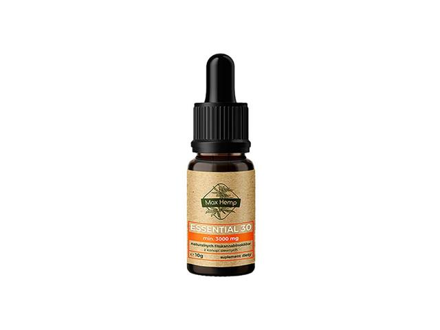 Max Hemp Essential 30 interakcje ulotka olej - 10 g (but. + zakraplacz)