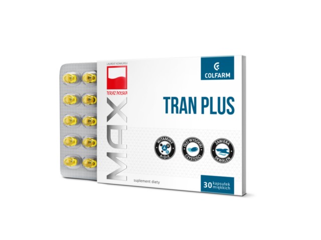 Max Tran Plus interakcje ulotka kapsułki - 30 kaps.