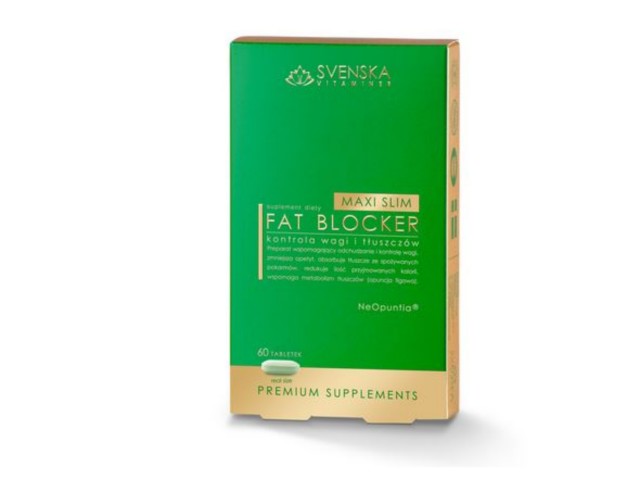 Maxi Slim Fat Blocker interakcje ulotka tabletki 500 mg 60 tabl. | 2 blist.po 30 szt.