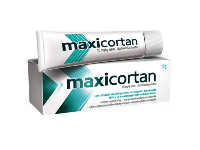 Maxicortan interakcje ulotka krem 10 mg/g 15 g