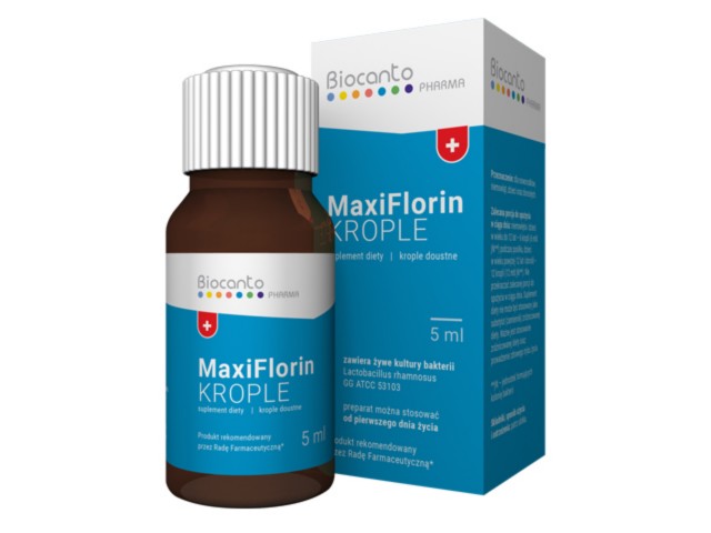 MaxiFlorin interakcje ulotka krople  5 ml