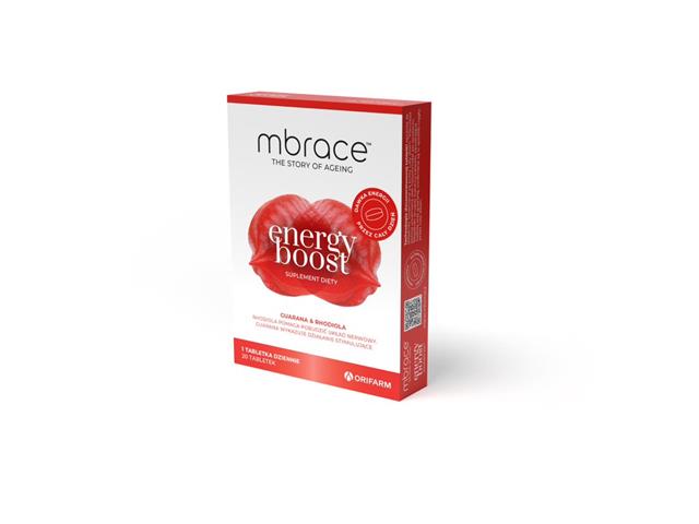 Mbrace Energy Boost interakcje ulotka tabletki - 20 tabl.