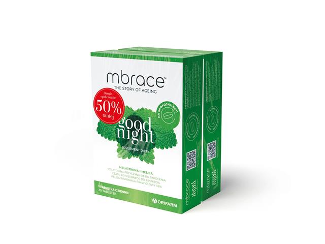 Mbrace Good Night interakcje ulotka tabletki - 30 tabl. + 30 tabl.