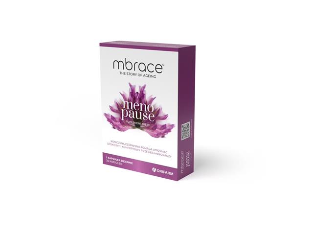 Mbrace Menopause interakcje ulotka kapsułki  30 kaps.