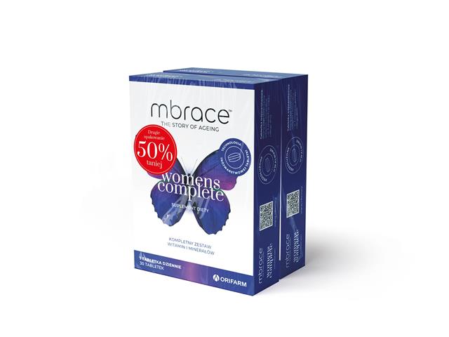 Mbrace Womens Complete interakcje ulotka tabletki - 30 tabl. + 30 tabl.
