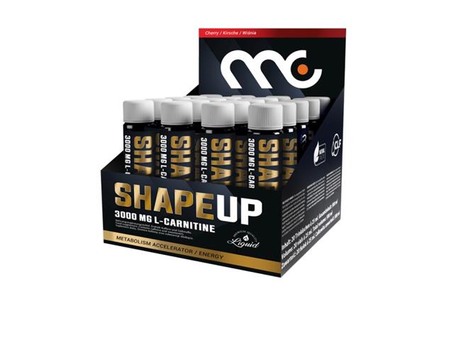 MC SHAPEUP 3000mg L-carnitine interakcje ulotka płyn  20 fiol. po 25 ml