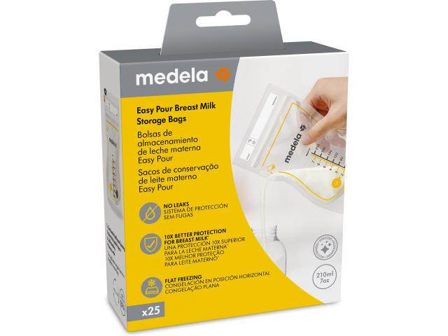 Medela Easy Pour Woreczki do przechowywania mleka matki interakcje ulotka worek - 25 szt.