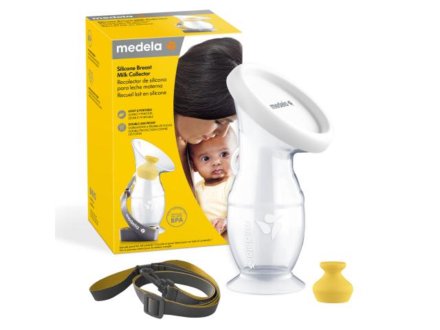 Medela Silikonowy Kolektor Mleka Kobiecego interakcje ulotka muszla laktacyjna (kolektor mleka) - 1 szt.
