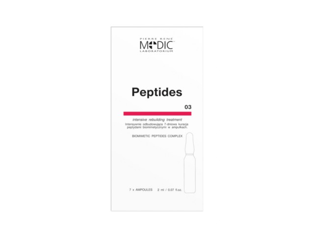 MEDIC PEPTIDES Ampułki (kuracja odbudowująca) interakcje ulotka płyn  7 amp. po 2 ml