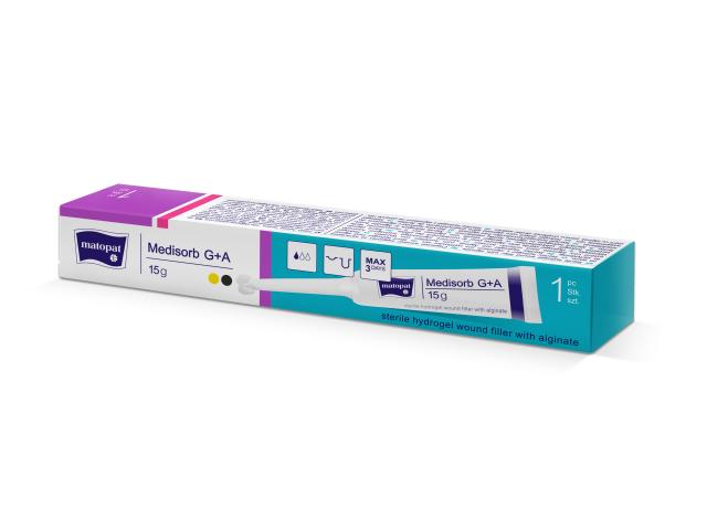 Medisorb G+A Hydrożel do wypełniania ran sterylny z alginianem interakcje ulotka opatrunek w płynie - 15 g