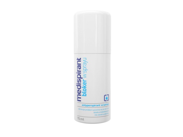 Medispirant Spray bloker interakcje ulotka spray  75 ml