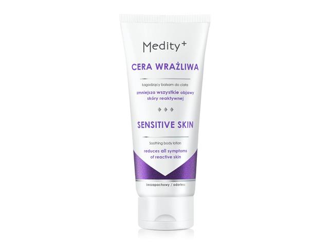 MEDITY+ CERA WRAŻLIWA Łagodzący Balsam do ciała interakcje ulotka balsam  200 ml