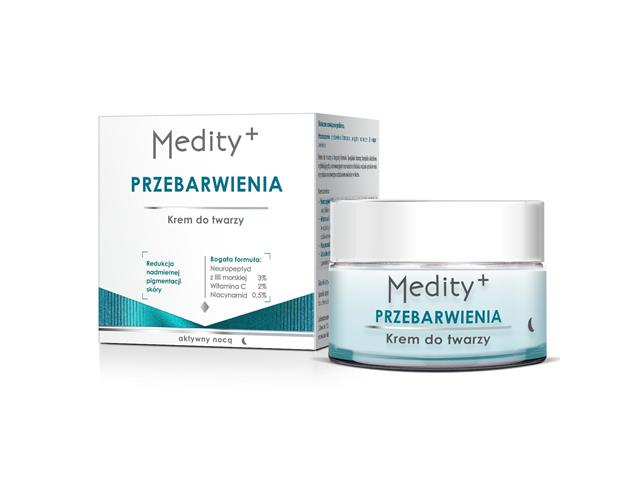 Medity+ Przebarwienia Krem do twarzy interakcje ulotka   50 ml