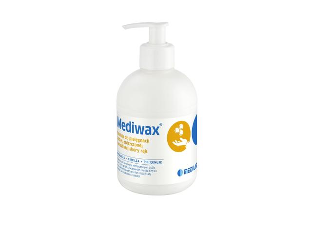 Mediwax Emulsja do pielęgnacji skóry rąk suchej, zniszczonej i wrażliwej interakcje ulotka emulsja - 330 ml