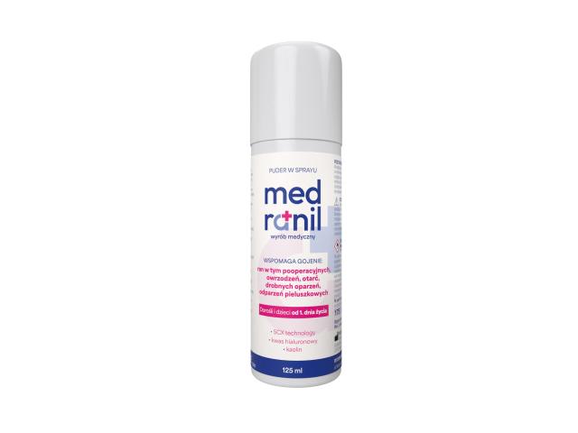 Medranil Puder w sprayu interakcje ulotka puder leczniczy do rozpylania na skórę - 125 ml