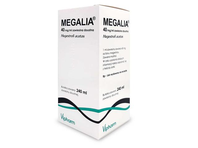 Megalia interakcje ulotka zawiesina doustna 40 mg/ml 