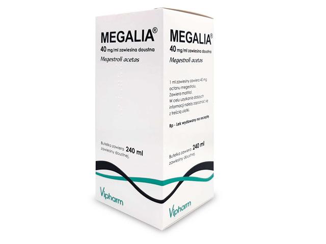 Megalia interakcje ulotka zawiesina doustna 40 mg/ml 240 ml