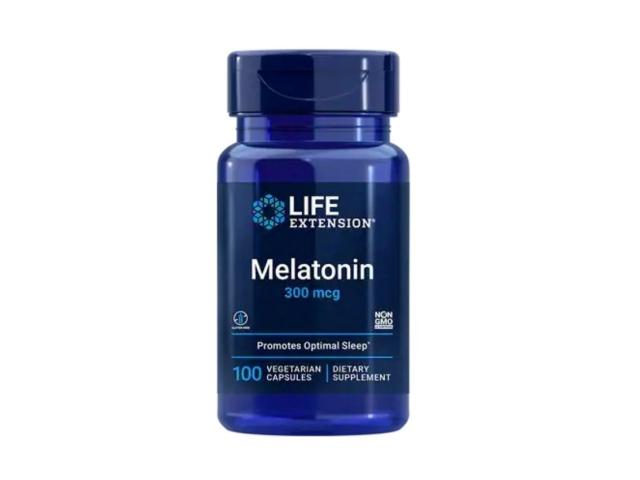 Melatonin 300 mcg interakcje ulotka kapsułki wegetariańskie - 100 kaps.