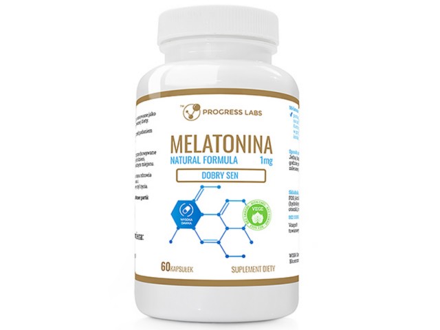 Melatonina 1 mg interakcje ulotka kapsułki - 60 kaps.