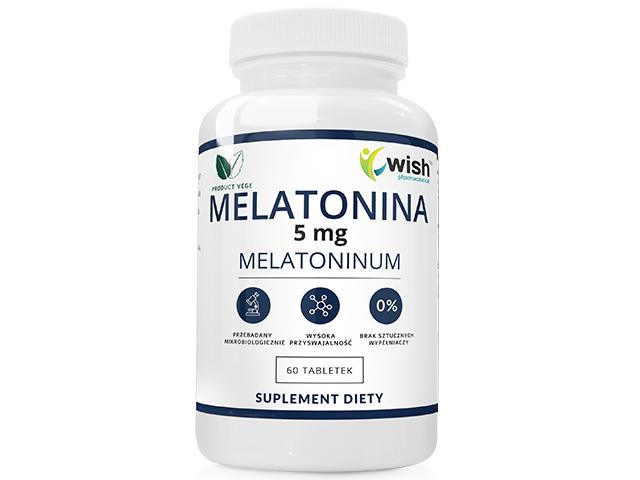 Melatonina interakcje ulotka tabletki - 60 tabl.