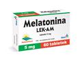 Melatonina Lek-Am interakcje ulotka tabletki 5 mg 60 tabl. | blister