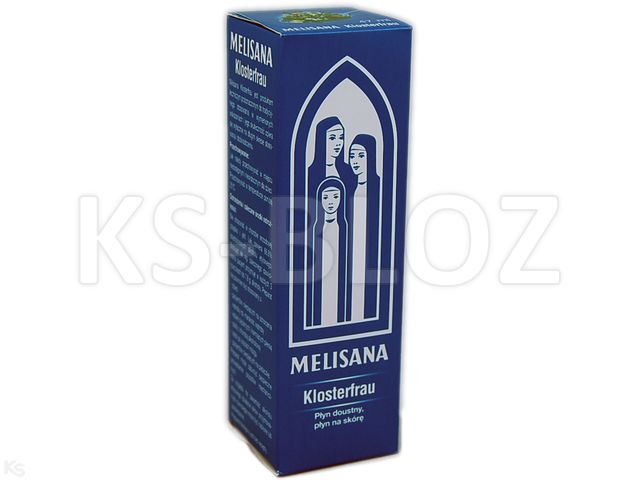 Melisana Klosterfrau interakcje ulotka płyn doustny, płyn na skórę - 47 ml