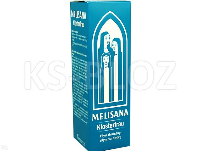 Melisana Klosterfrau interakcje ulotka płyn doustny, płyn na skórę  235 ml